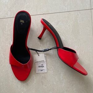 NWT Zara Heels Sz 40